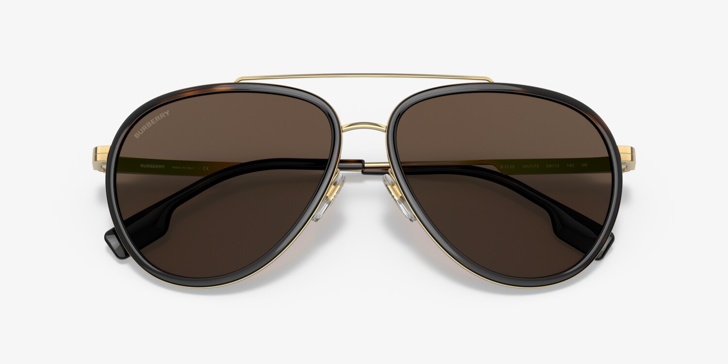 Burberry BE3125 Oliver Sunglasses | LensCrafters display picture 3