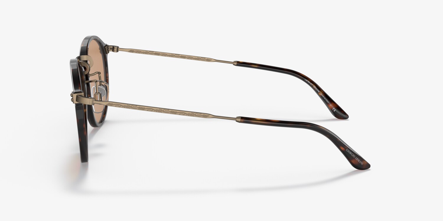 NEW Georgio Armani AR318SM Sunglasses GIORGIO ARMANI Sunglasses AR318SM in 500131 - black/ green main image 4