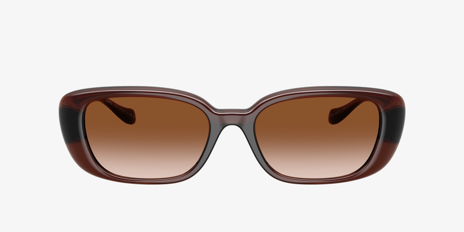 Versace Women\'s Sunglasses - Amber Amazon.com: Versace VE3186 5077 54MM Amber Havana/Havana  main image 4