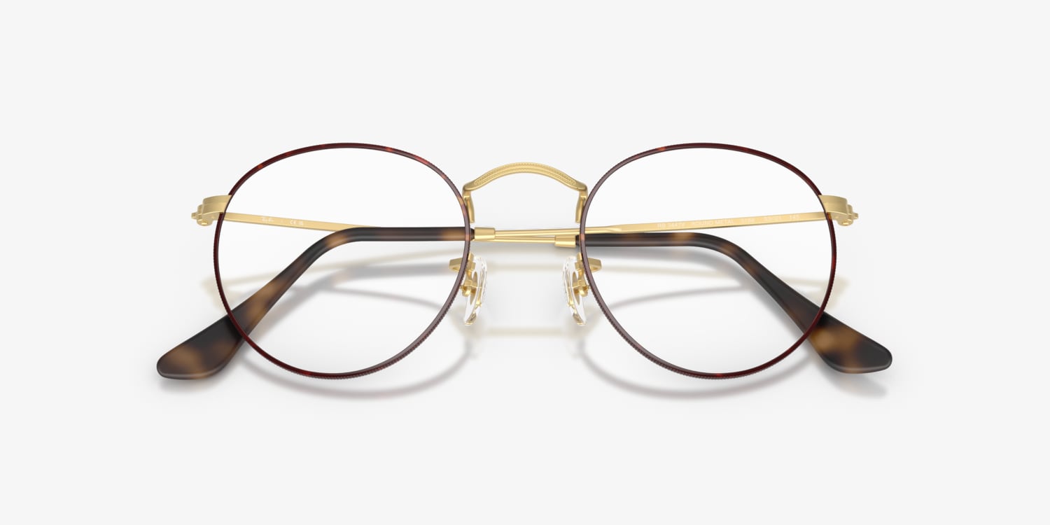 Ray-Ban RB3447V Round Metal Optics Eyeglasses | LensCrafters