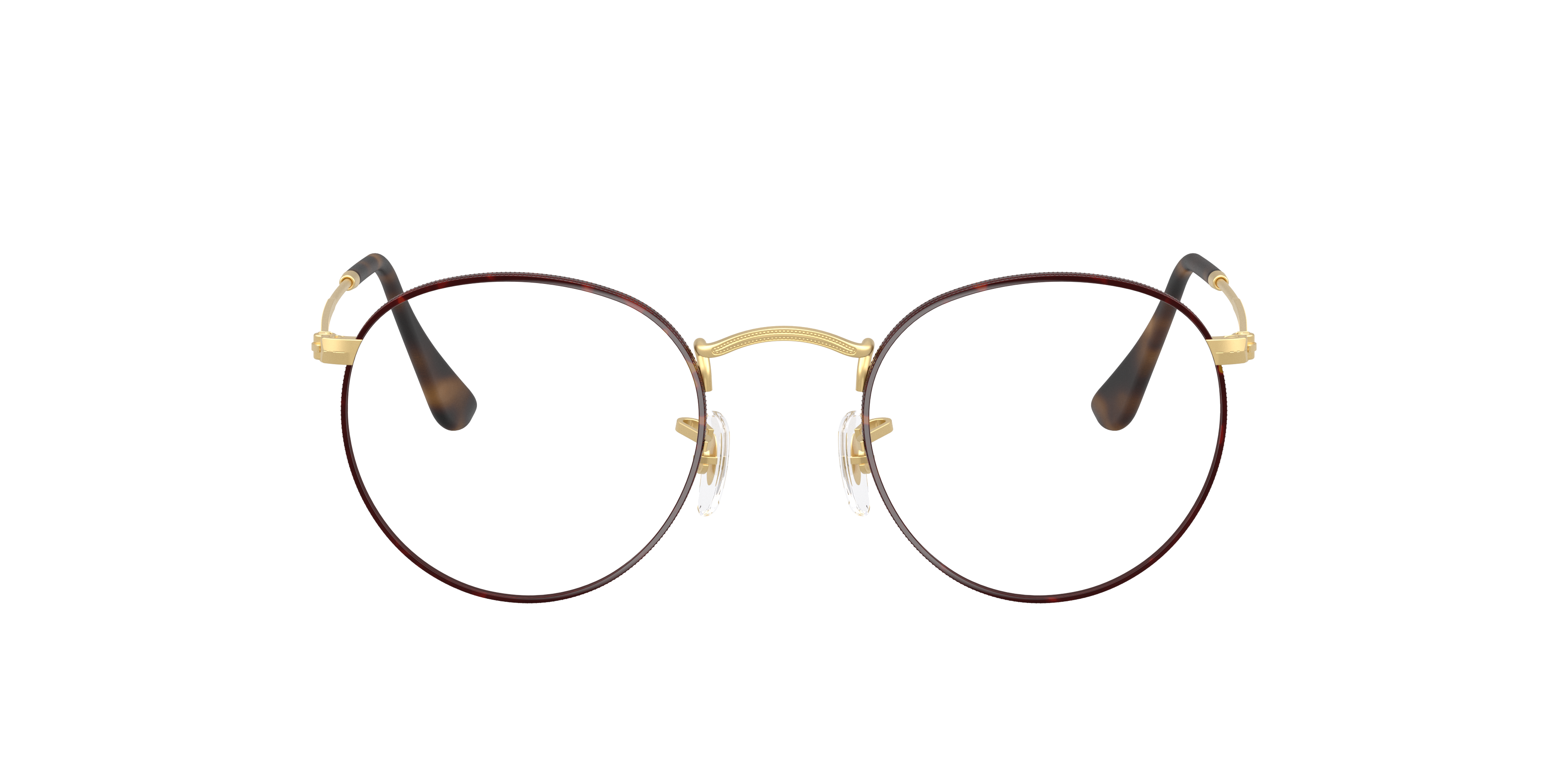 Ray-Ban rb3447v ライトピンク Eyeglasses Ray-Ban RB3447V Round Metal Optics | Free