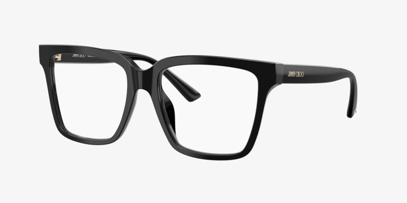 3/15ジミー48 Eyeglasses Jimmy Choo 41 0086 Dark Havana / 00 Demo Lens at