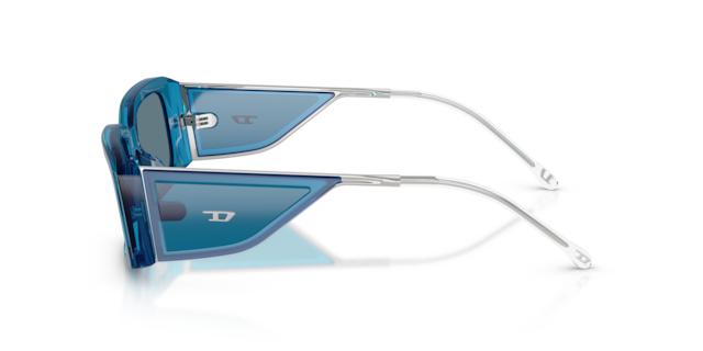 Diesel Unisex Transparent Blue