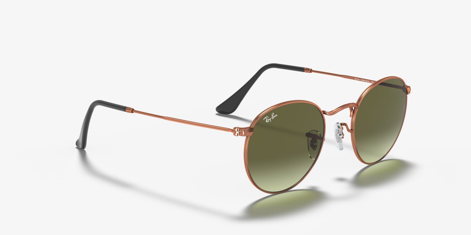 Ray-Ban RB3447 Round Metal Sunglasses LensCrafters