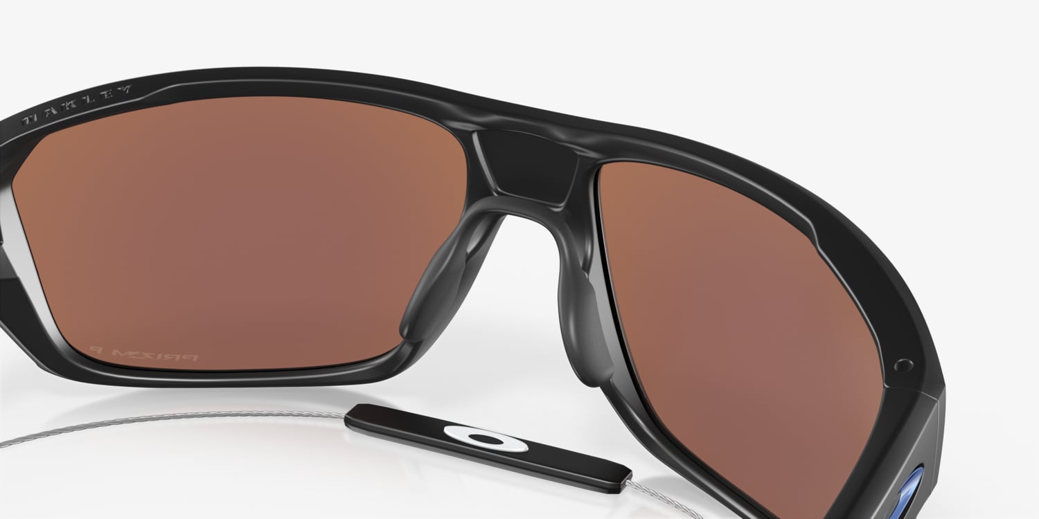 オークリー　Split Shot Split Shot Prizm Deep Water Polarized Lenses, Matte Black