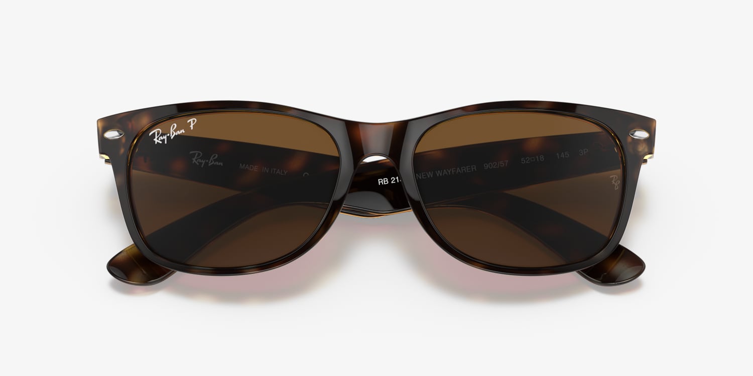 Ray-Ban RB 2132 NEW WAYFARER トータス Ray-Ban RB2132 New Wayfarer Classic Sunglasses | LensCrafters