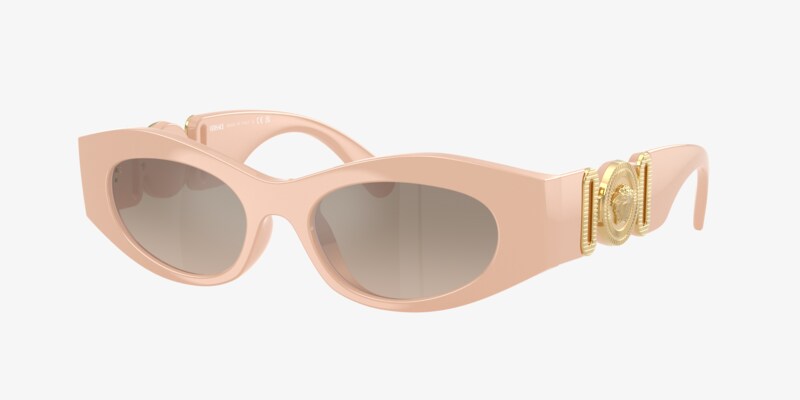 Versace Sunglasses OVE4474U unisex white Versace VE4474U M (52 - 20) with Grey lenses and White frame  main image 3