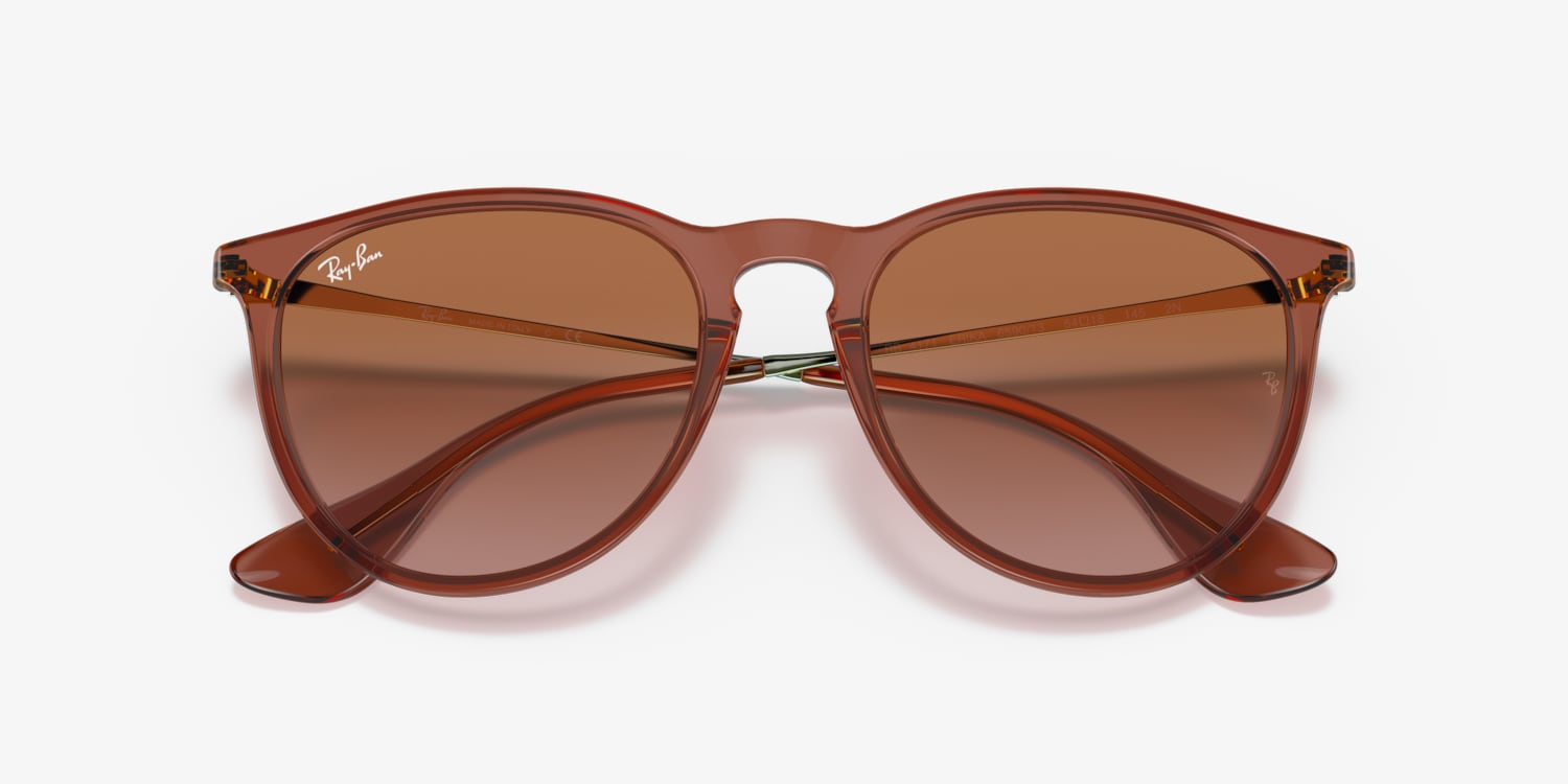 RAYBAN サングラス　RB4171F BROWN GRADIENT Amazon.com: Ray-Ban RB4171F Erika Sunglasses-600068 Rubber