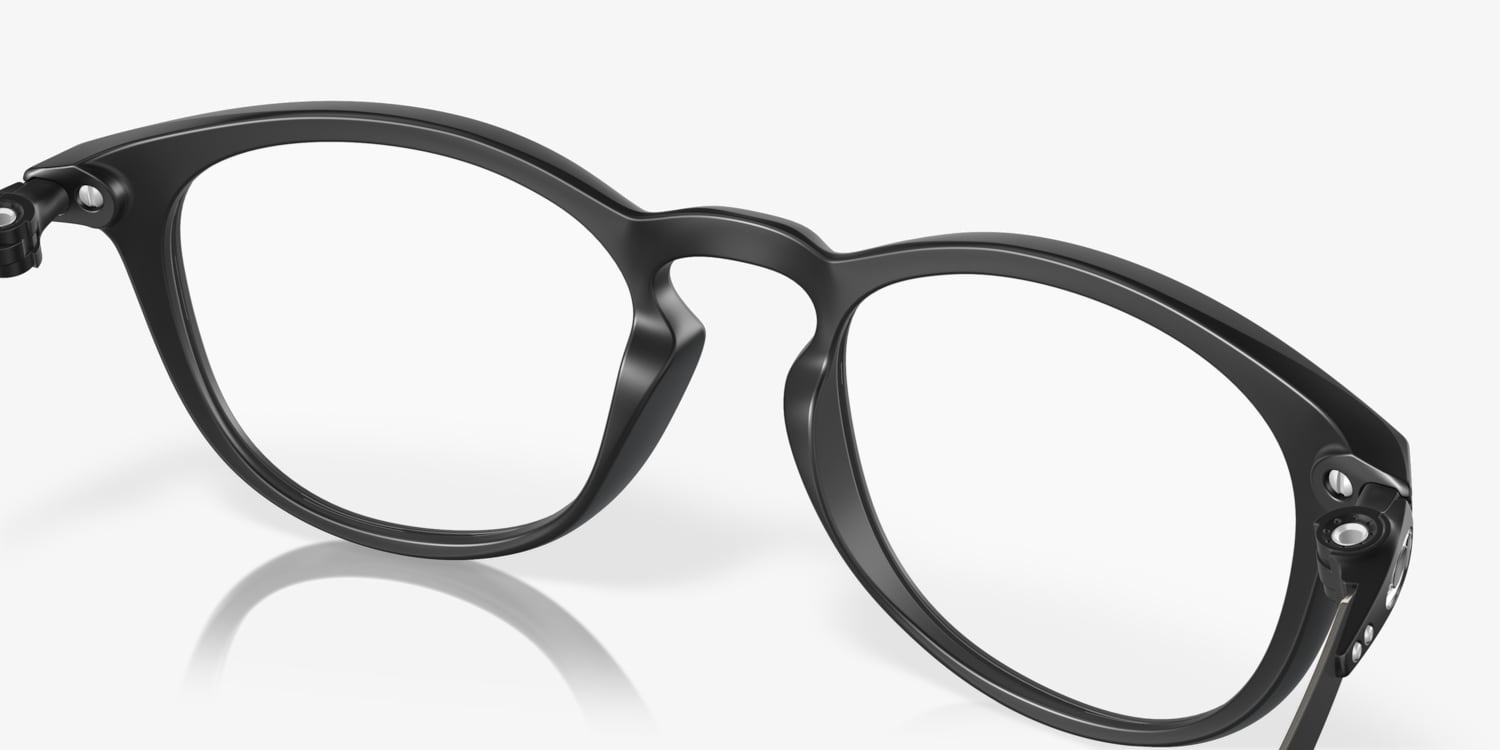 オークリーox8105F-01ダークグレーサングラスPITCHMAN R52 Oakley OX8105F Pitchman™ (Low Bridge Fit) Eyeglasses