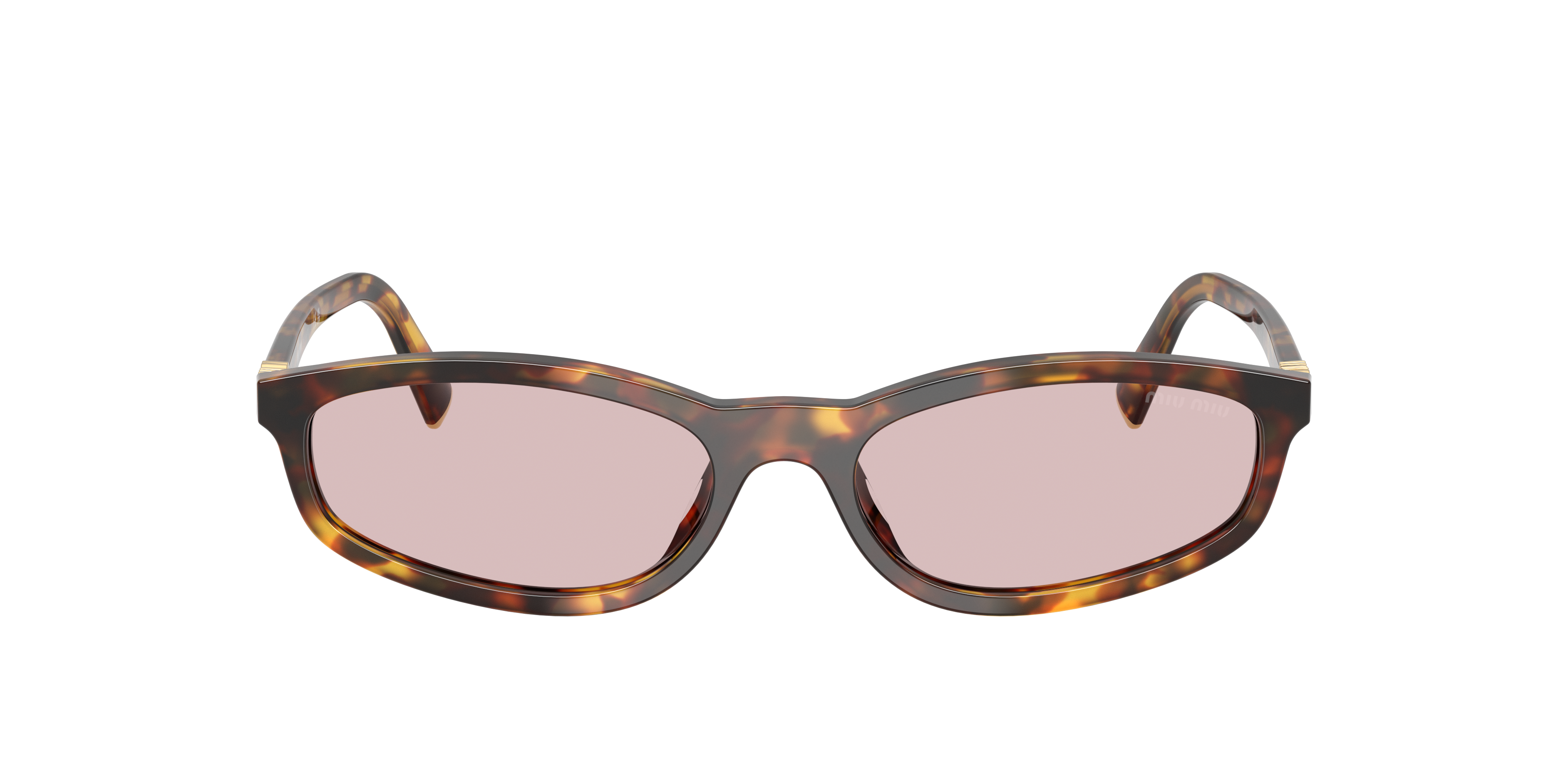 小物 miumiu archive sunglasses Miu Miu MU A06S S (54 - 17) with Brown lenses and Tortoise frame