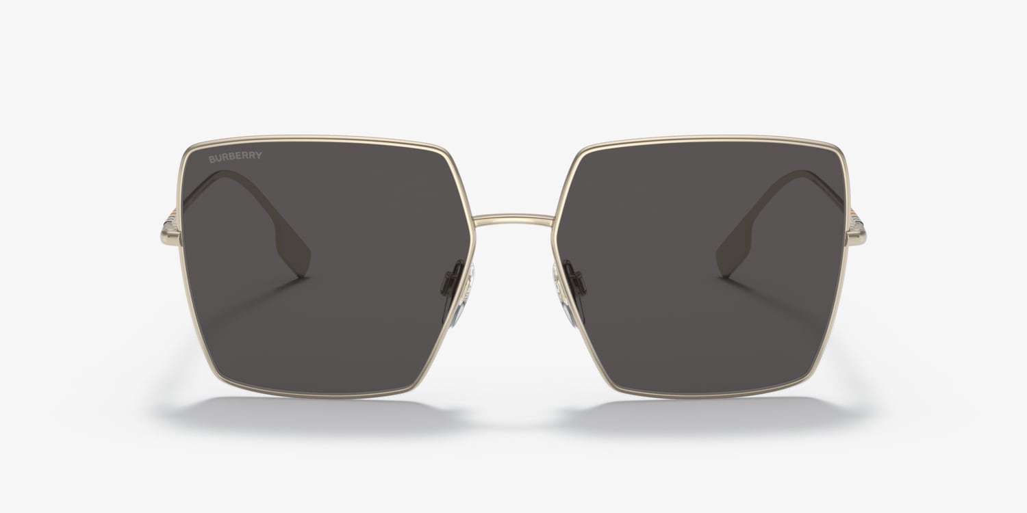 ＊burberry 120㎝ ＊ Burberry™ Eldon BE4349 Rectangle Sunglasses | EyeOns.com