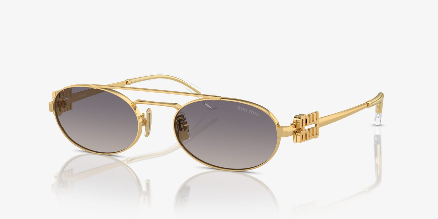 gem　0107 ♡ Miu Miu MU 11ZS S (51 - 16) with Brown lenses and Tortoise