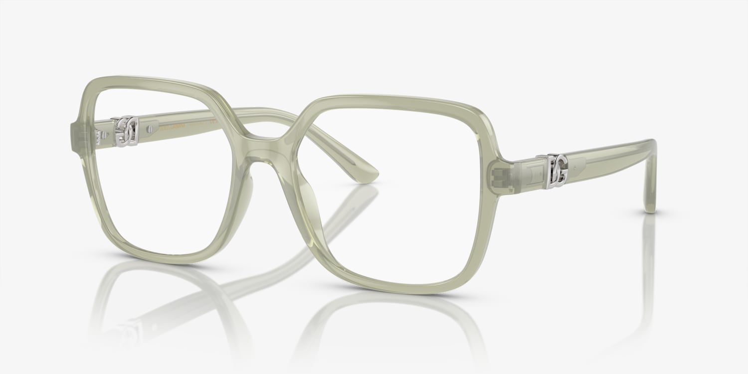 DOLCE&GABBANA メガネフレーム ハーフリム D&G5105T Dolce & Gabbana DG5105U Eyeglasses | LensCrafters