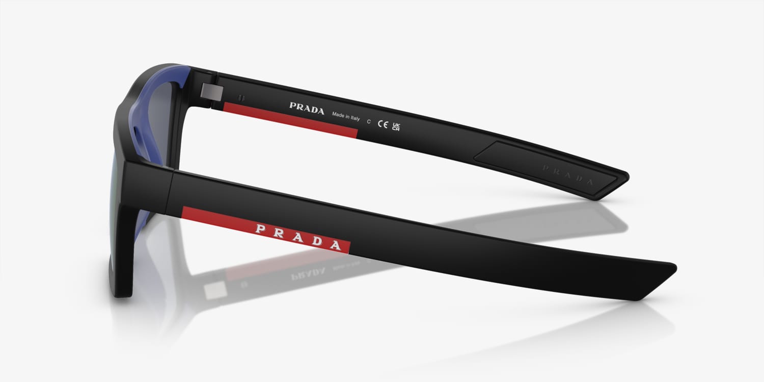 PRADA  ピンバッジ　2個セット Prada Linea Rossa PS 54ZS XXL (60 - 17) with Grey lenses and