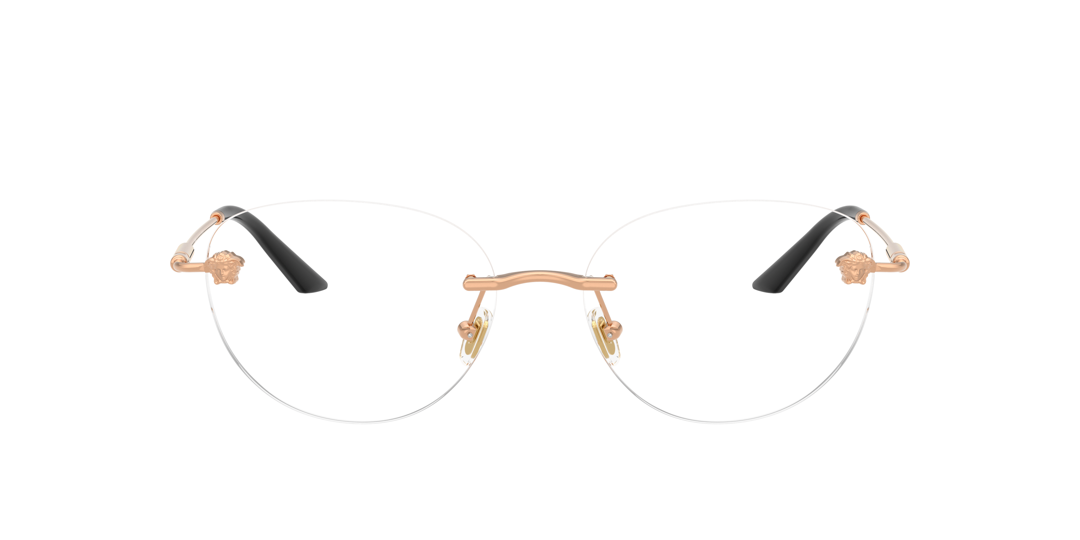 VERSACE メガネ 1305 55-16-140 ケース付き リムレス VERSACE メガネ 1305 55-16-140 ケース付き リムレス Versace