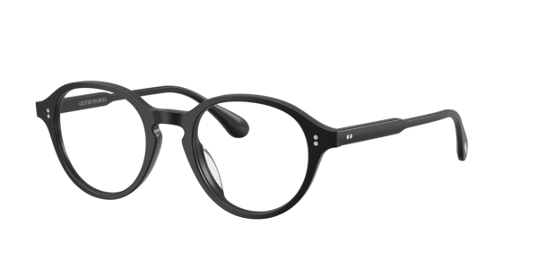 Oliver Peoples Unisex Semi-matte Black