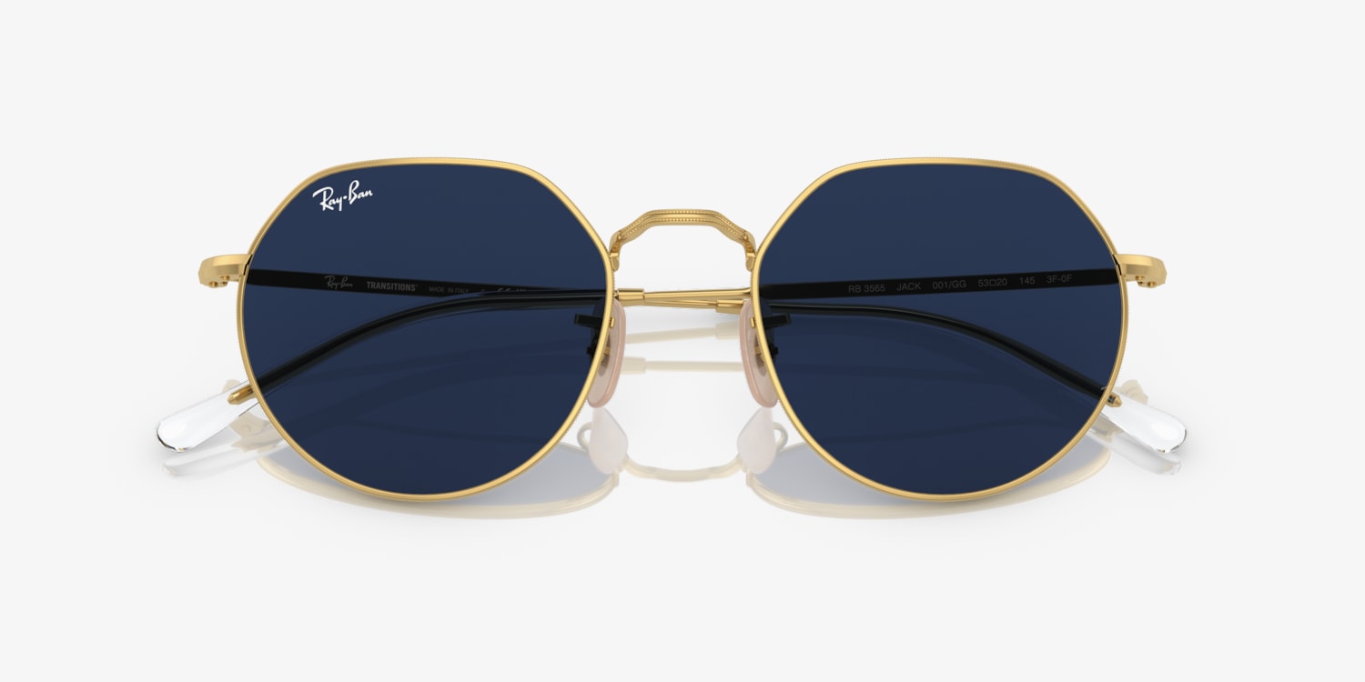 Ray ban レイバン　調光サングラス　RB3565 TRANSITIONS Ray-Ban RB3565 Jack Transitions® Sunglasses | LensCrafters