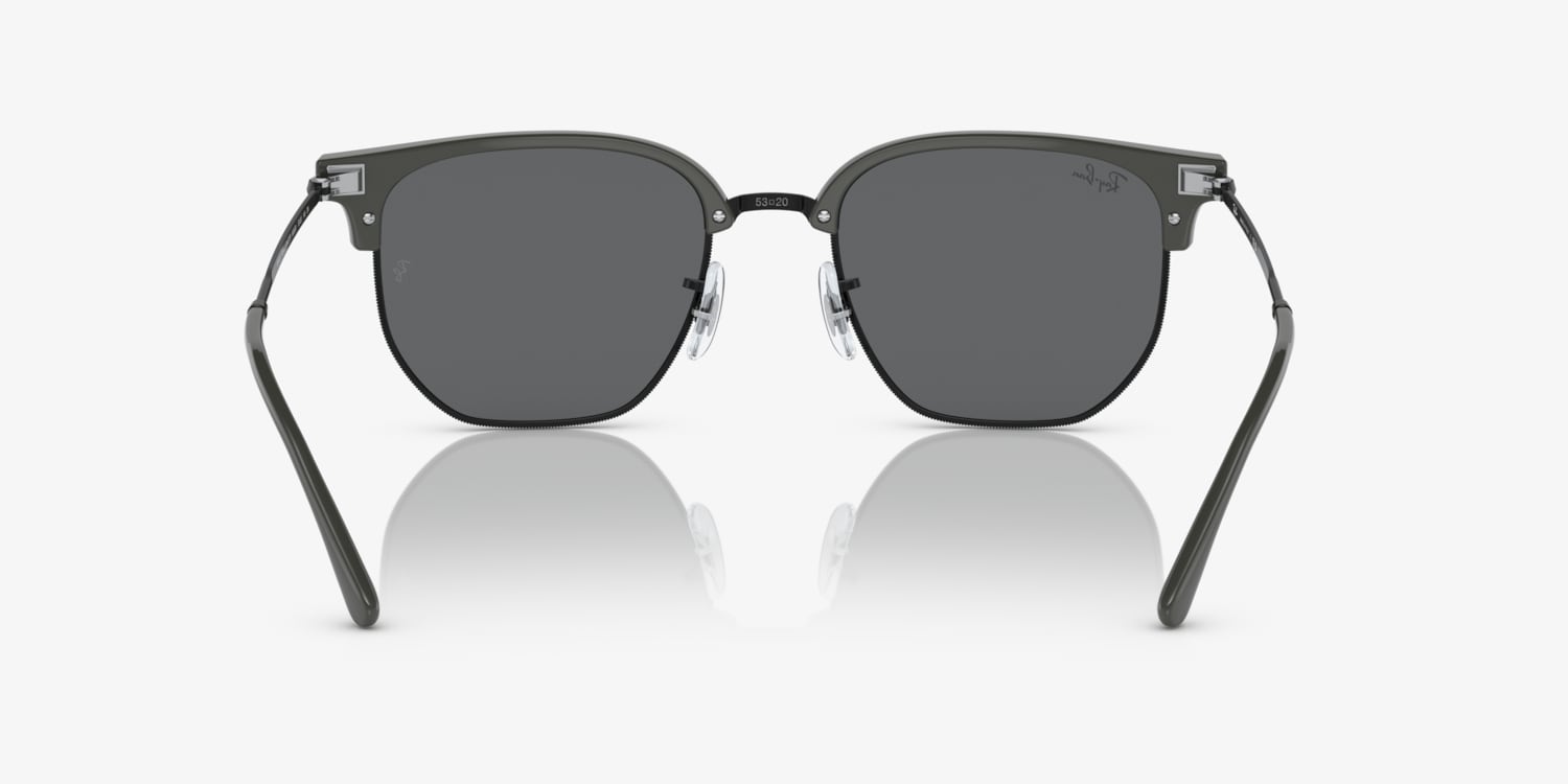 【ほぼ新品】 RayBan RB4416 Ray-Ban RB4416 New Clubmaster XL (53 - 20) with Silver