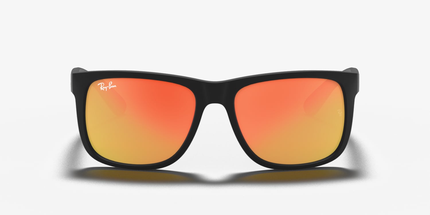 レイバンJUSTIN偏光レンズRB4165 Ray-Ban RB4165 Justin Color Mix Sunglasses | LensCrafters