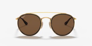 Ray-Ban RB3647N Round Double Bridge Sunglasses | LensCrafters display picture 1