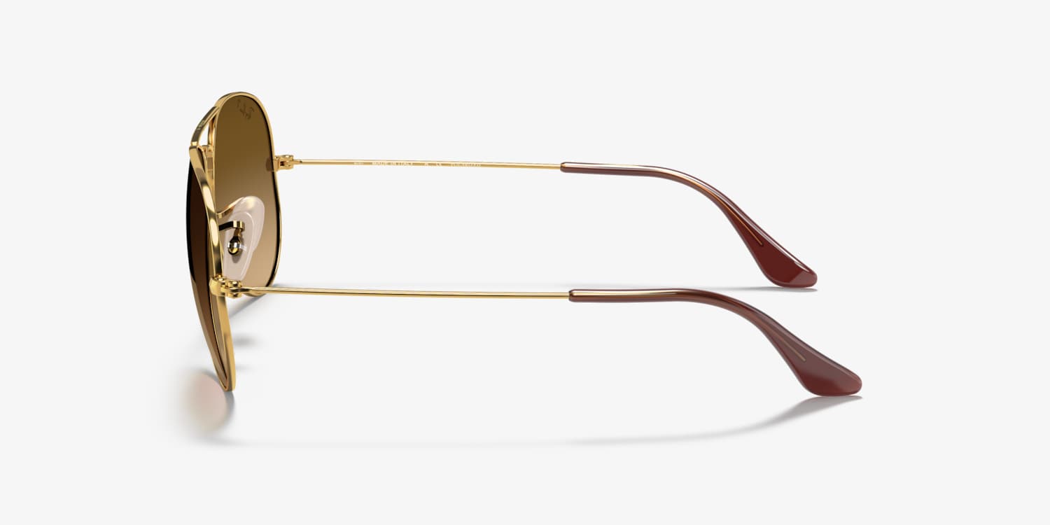 Ray-Ban RB3025 Aviator Gradient Sunglasses | LensCrafters