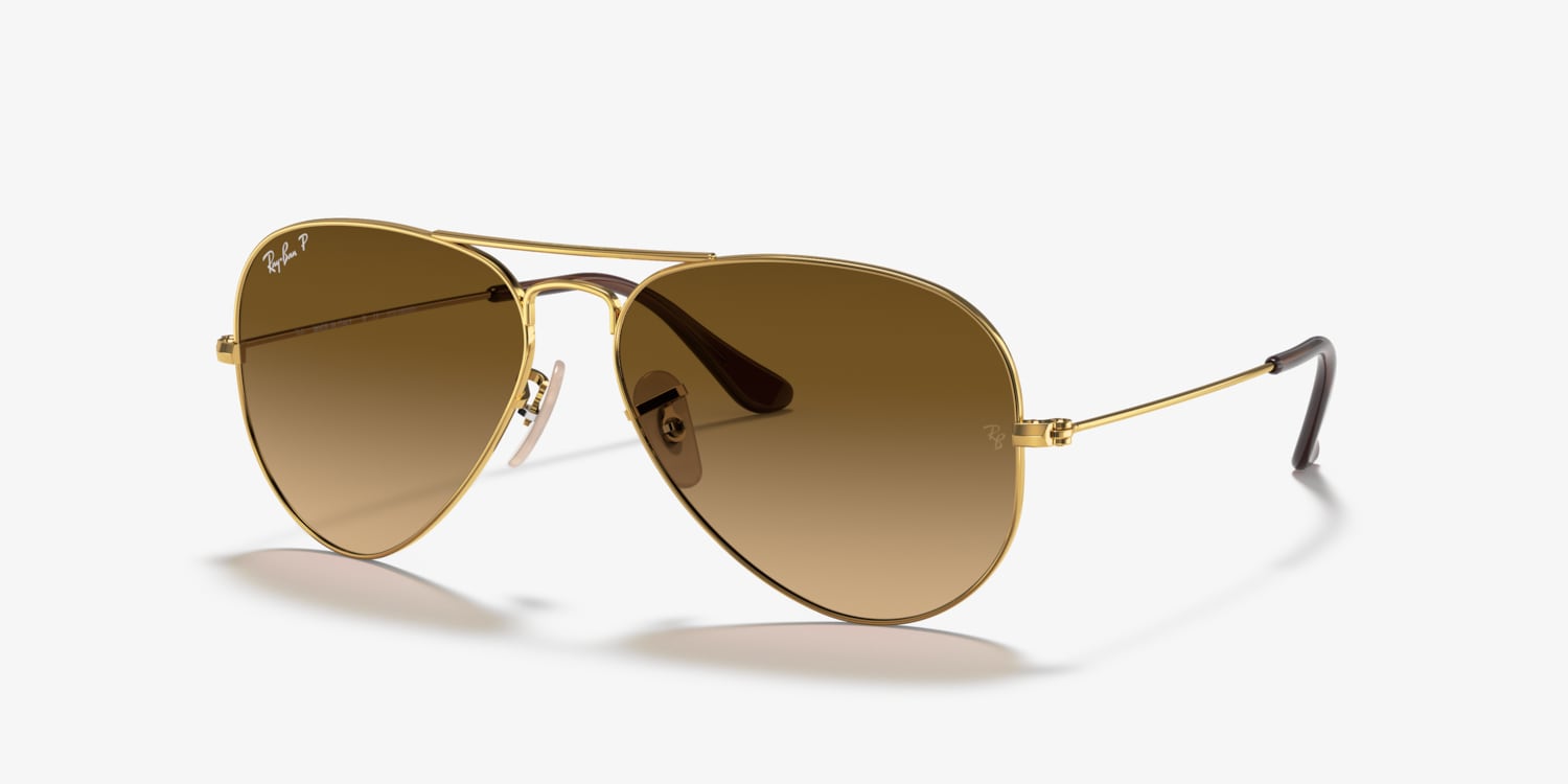 現行品✨Ray Ban AVIATOR GRADIENT sunglasses Ray-Ban RB3025 Aviator Gradient Sunglasses | LensCrafters