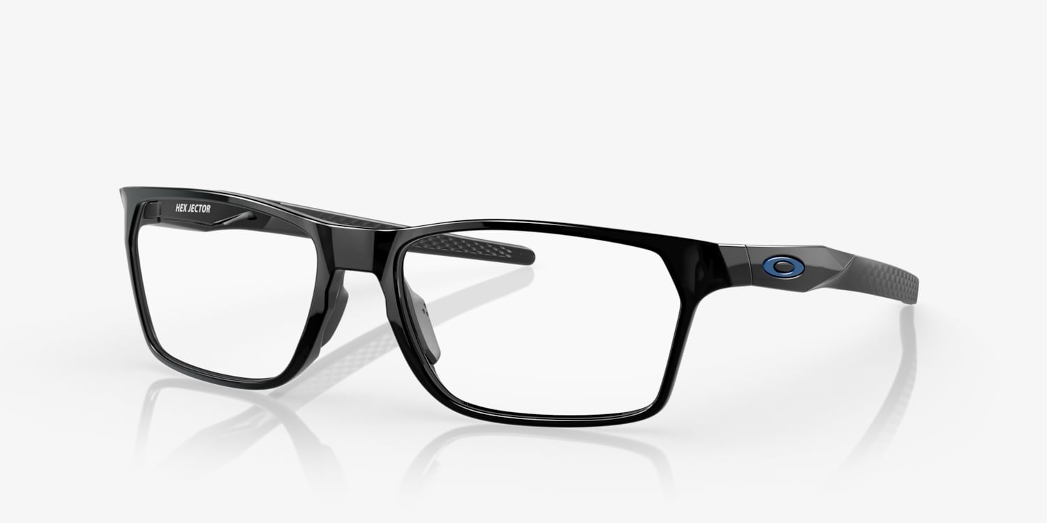 メガネ・老眼鏡 Oakley Hex Jector (Low Bridge Fit) black Hex Jector (Low Bridge Fit) Satin Black Eyeglasses | Oakley® US