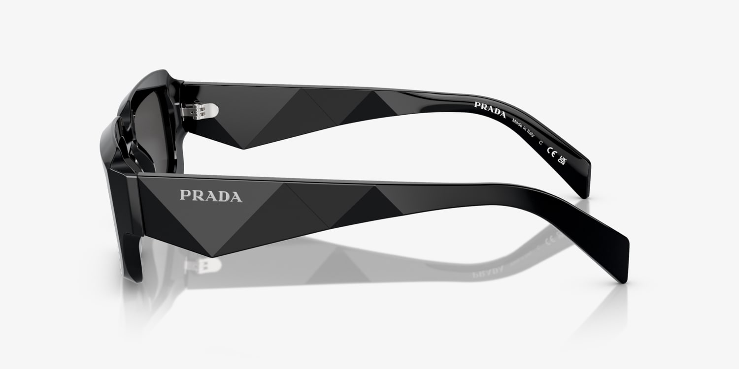 PRADA ブラック/ホワイト 38 Prada PR 27ZS Sunglasses | LensCrafters
