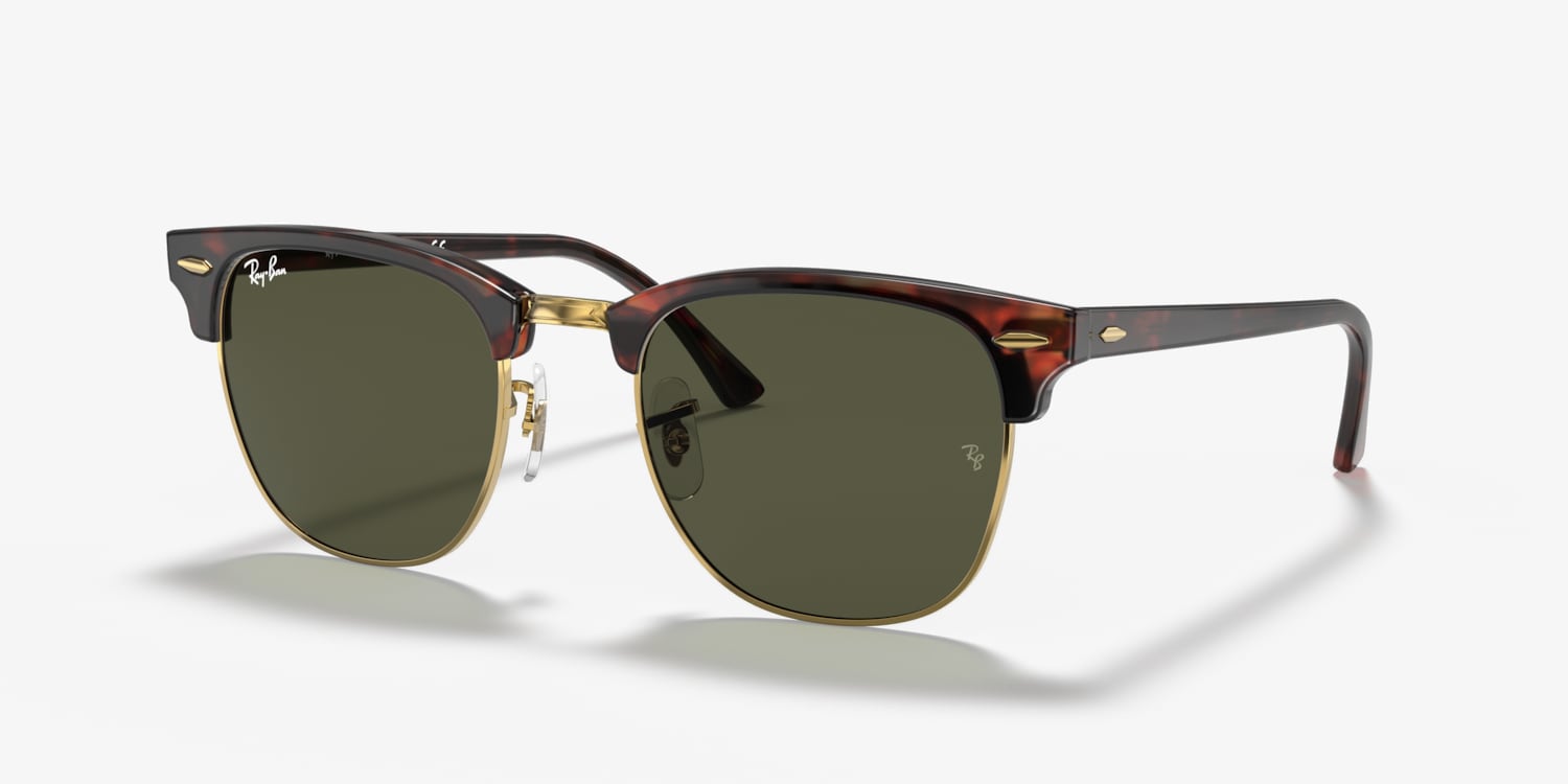 Ray-Ban RB 3016 CLUBMASTER サングラス Ray-Ban RB3016 Clubmaster Classic Sunglasses | LensCrafters