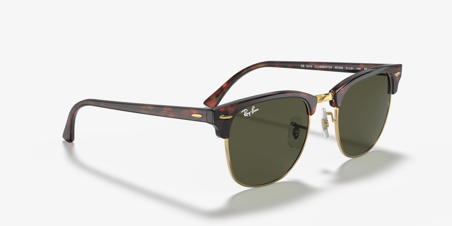 Ray-Ban RB3016 Clubmaster Classic Sunglasses | LensCrafters