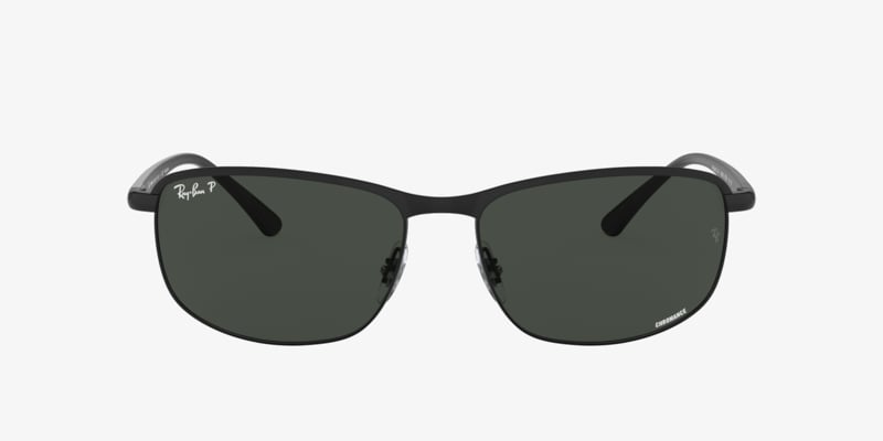 Ray Ban サングラス RB3686 CHROMANCE Sunglasses in Blue On Gunmetal and Blue