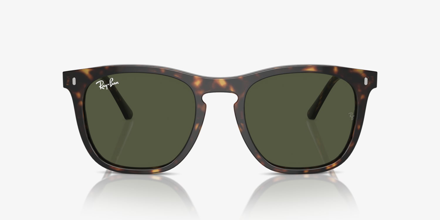 Ray-Ban ORB2210F ブラック/グリーン サングラス RB2210 Sunglasses in Black and Green - RB2210F | Ray-Ban®