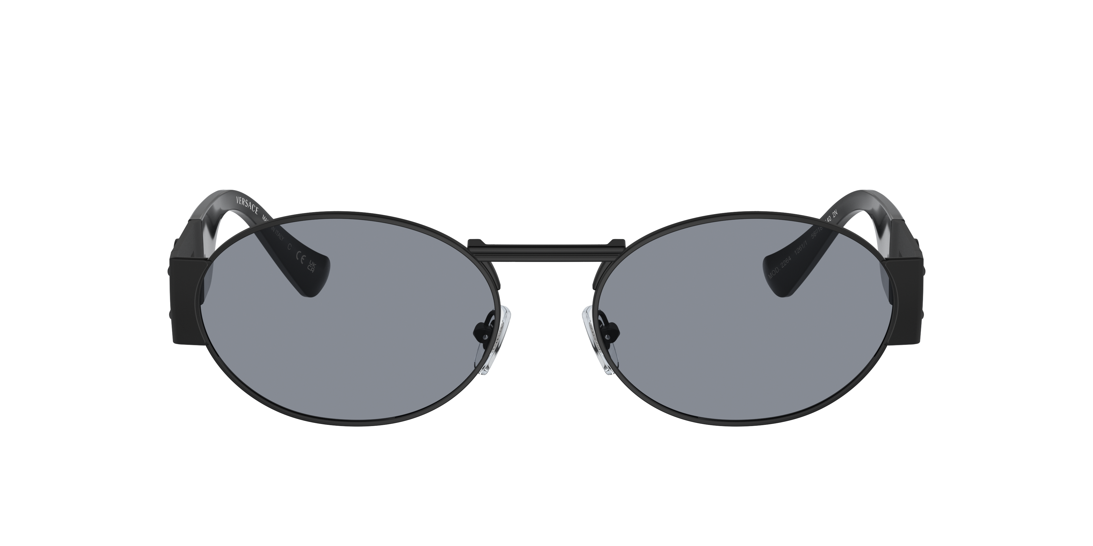 VERSACE classic サイズ46 Versace VE2266 M (64 - 11) with Grey lenses and Gold frame