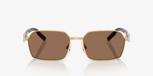 New Dolce & Gabbana Rose Gold Round Sunglasses DG2262 1346/7E New Dolce & Gabbana Sunglasses 2026 | LookerOnline main image 3