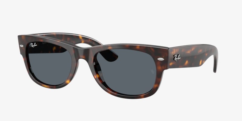 Ray-Ban RB0840S Mega Wayfarer Blacked Out Collection Sunglasses