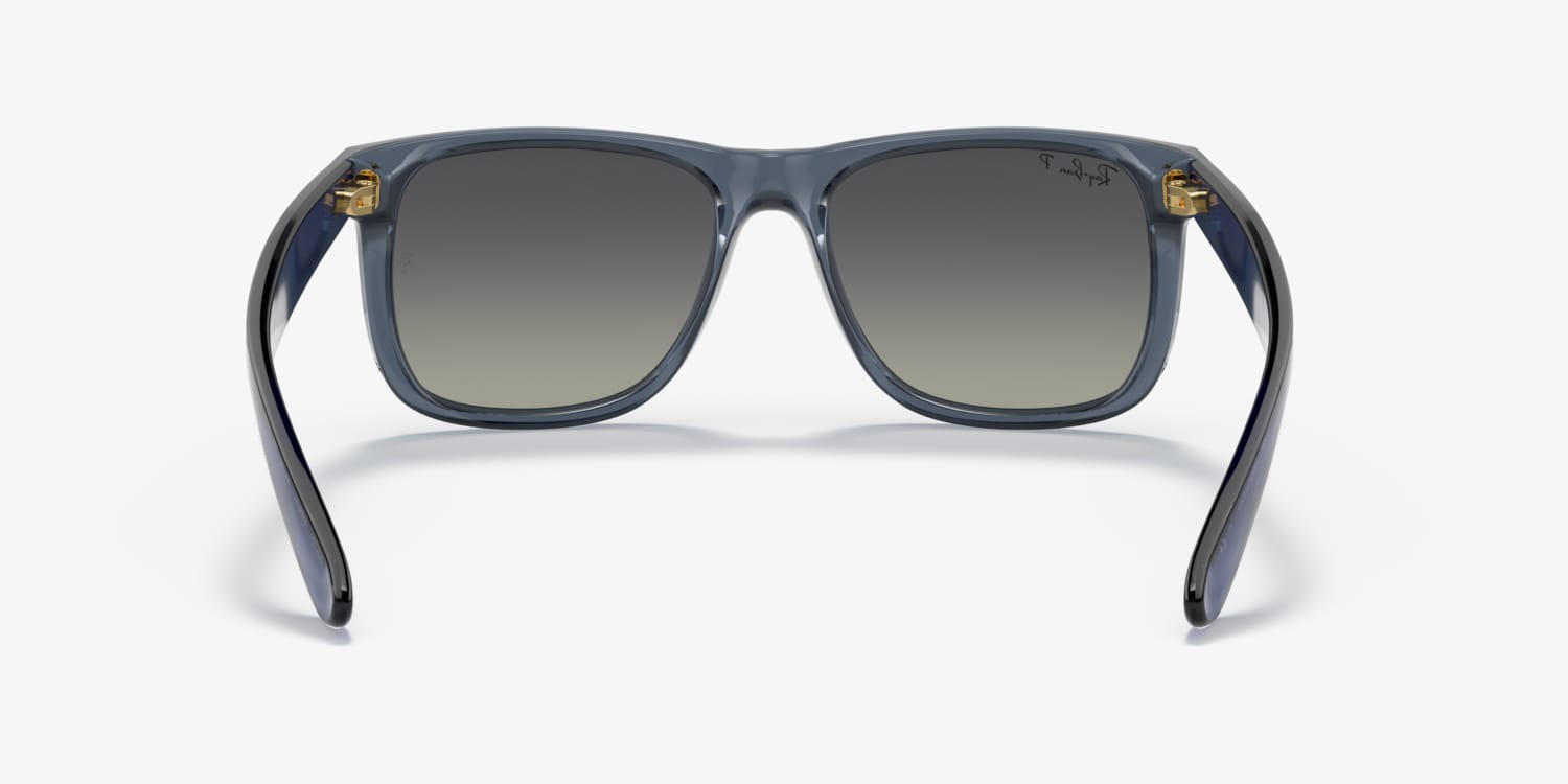 レイバン RAYBAN ブルーミラーレンズ RB4165 JUSTIN Ray-Ban RB4165 Justin Classic Sunglasses | LensCrafters