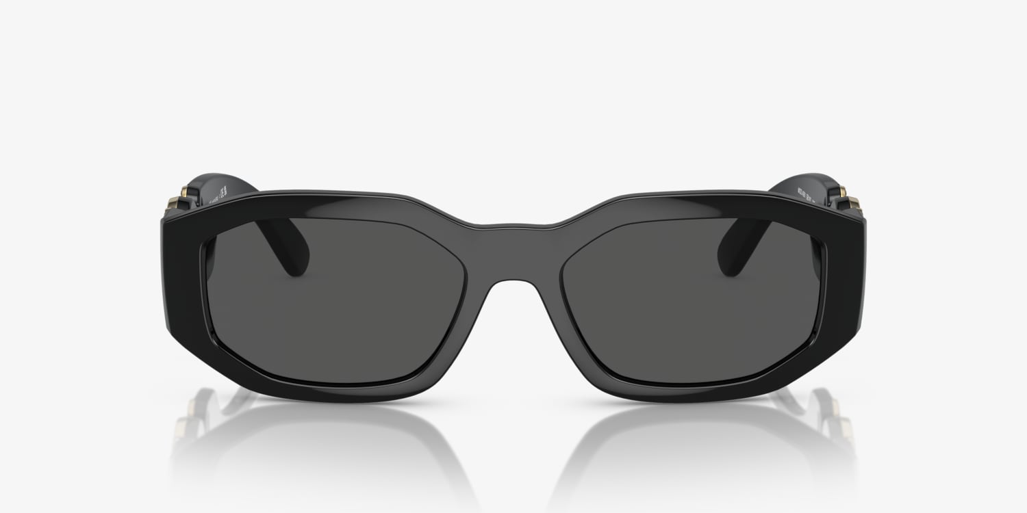l12 VERSACEメデューサ ビギーサングラスMOD 4361 53□18 Medusa Biggie Sunglasses Black | VERSACE US