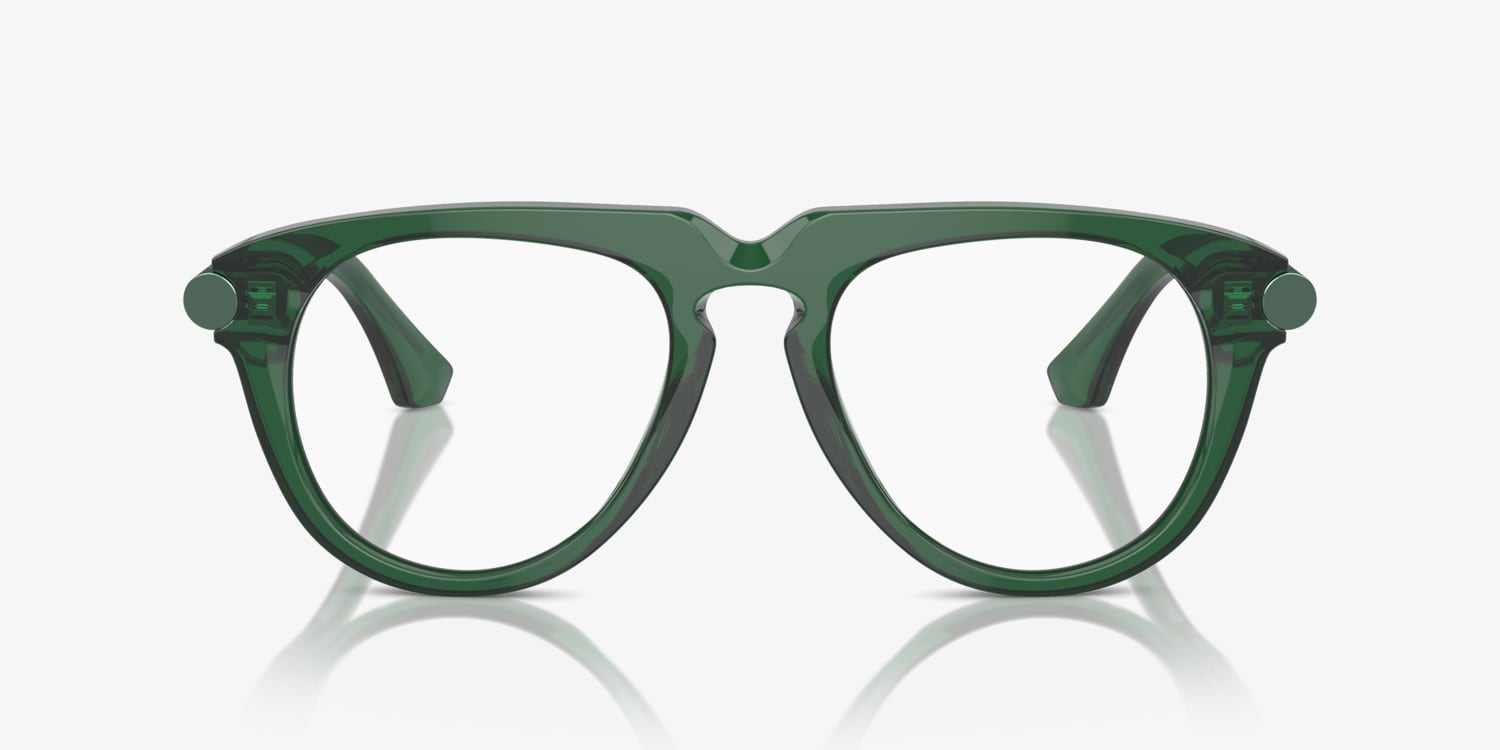 BURBERRY メガネ　グリーン グリーン（緑）系 Burberry(バーバリー) メガネ(レディース) - 海外