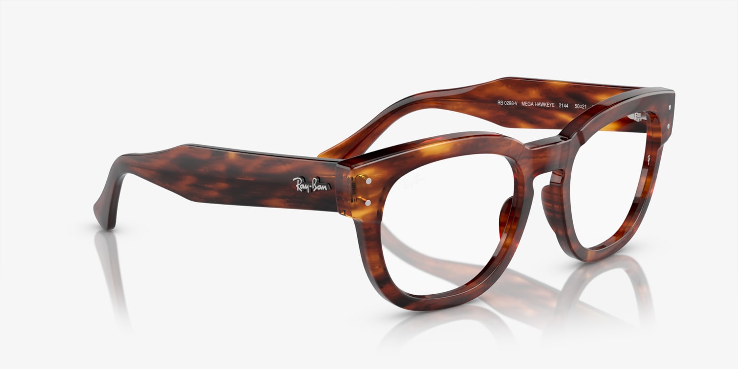 Ray-Ban レイバン MEGA HAWKEYE OPTICS メガホークアイ Ray-Ban RB0298V Mega Hawkeye Optics Eyeglasses | LensCrafters