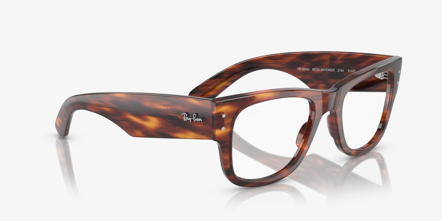 RayBan MEGA WAYFARER OPTICS RB0840V キムタク Eyeglasses Ray-Ban RB0840V Mega Wayfarer Optics | Free Shipping