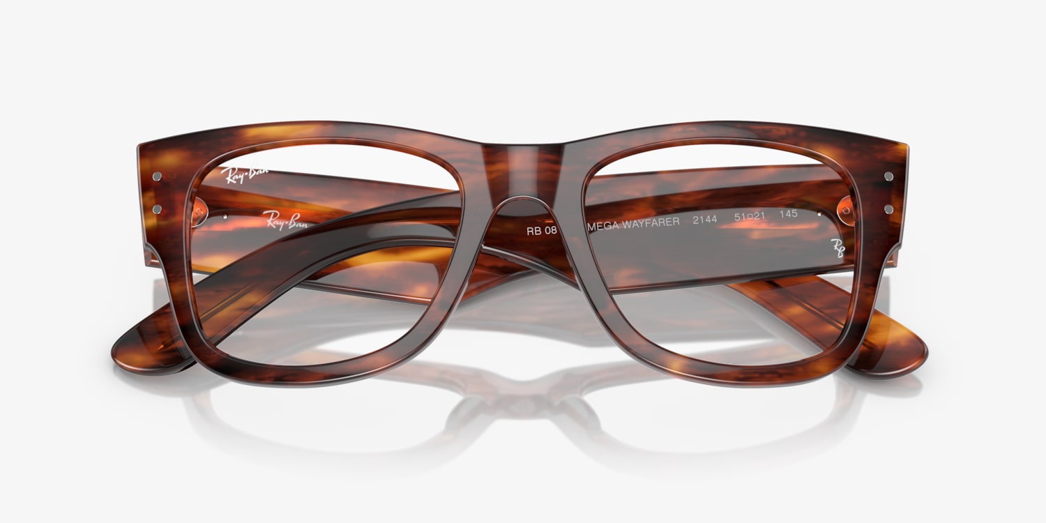 Ray-Ban RB0840V Mega Wayfarer Optics Eyeglasses | LensCrafters
