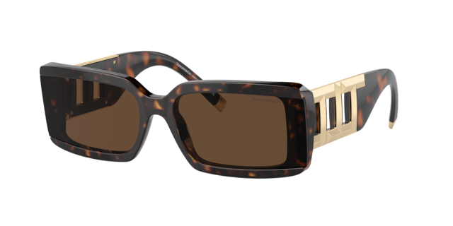 ティファニー サングラス Tiffany TF4191 Havana/Brown Tiffany™ TF4191 Square Sunglasses | EyeOns.com