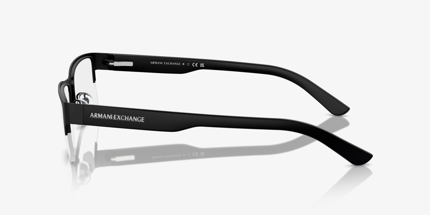 Armani Exchange AX 4014 Blackberry (pre-own) Armani Exchange AX1034 eyeglasses for women in Shiny Black main image 4