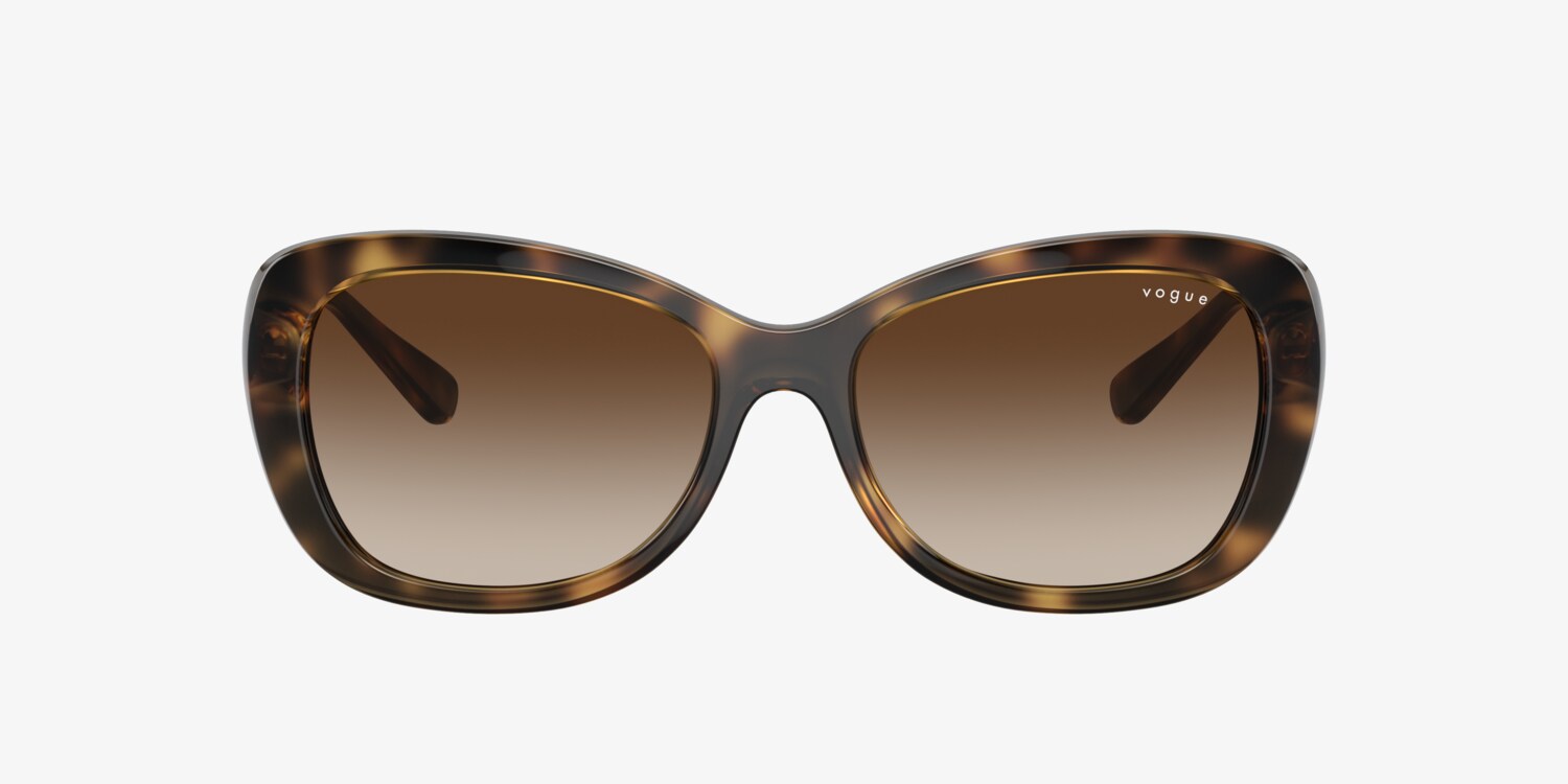 Vogue women\'s sunglass, with 3 gifts, brand new, SKU01-glass-w Vogue Eyewear VO5337S - Cat Eye Black Frame Sunglasses For  main image 2