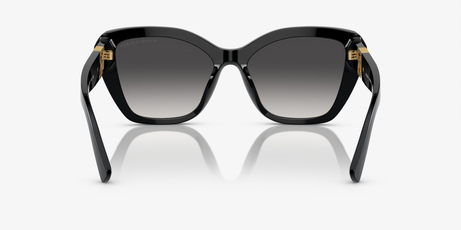 小物 RALPH LAUREN Oval Sunglasses Y2K Black s7-1483272_lifestyle?$rl_4x5_zoom$