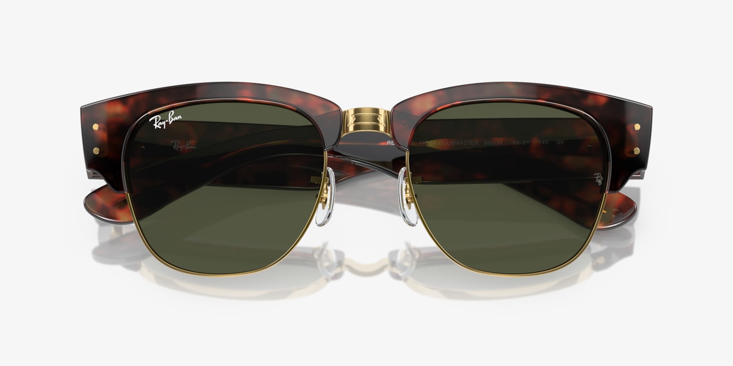 Ray-Ban サングラス RB0316S MEGA CLUBMASTER Ray-Ban RB0316S Mega Clubmaster Sunglasses | LensCrafters