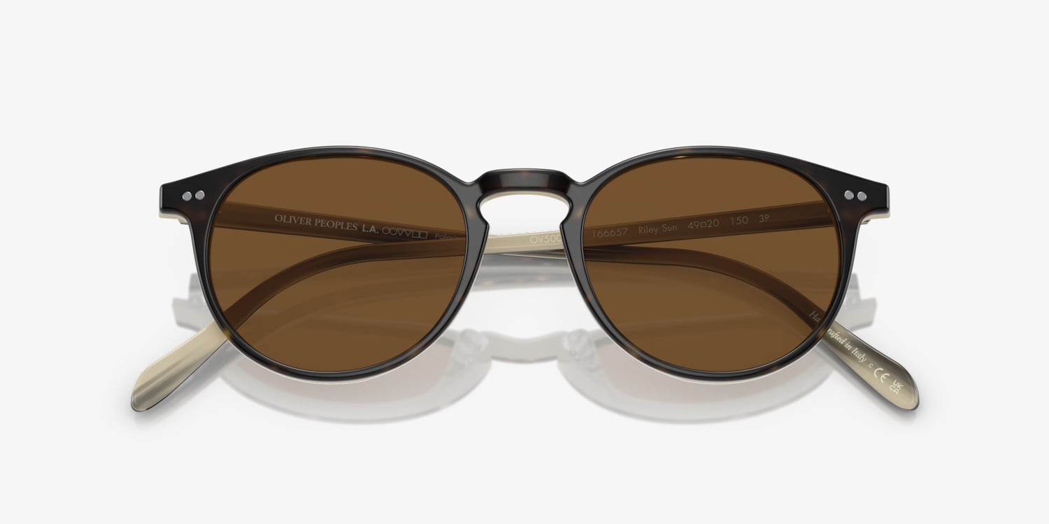 OLIVER PEOPLES Riley Sun 偏光サングラス Oliver Peoples OV5004SU Riley Sun Sunglasses | LensCrafters