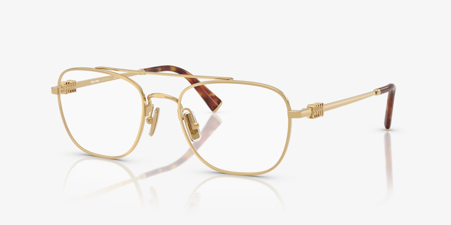 メガネ MiuMiu FW24 Miu Miu - 0MU 51WV - 5AK1O1 (0MU 51WV 5AK1O1) Miu Miu MU 51WV Eyeglasses | LensCrafters