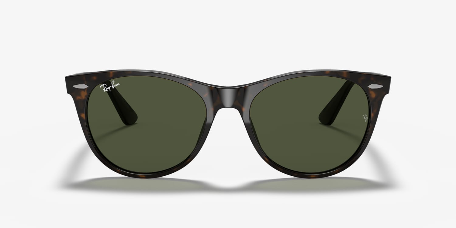 Ray-Ban Wayfarer II RB2185F 1250/AD グレイ WAYFARER II CLASSIC Sunglasses in Grey Havana and