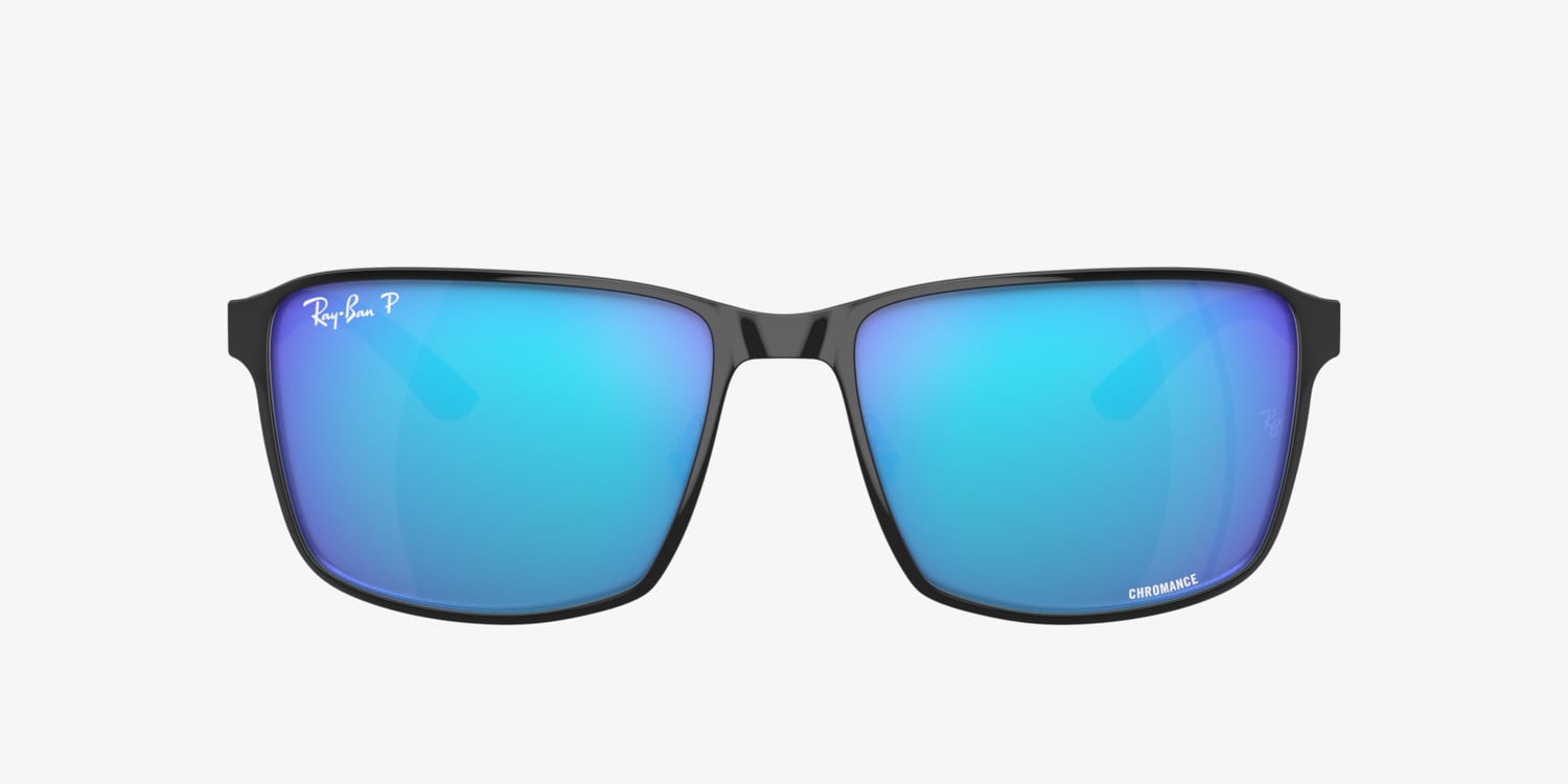 Ray-Ban ネイビー フレーム サングラス Ray-Ban レイバン サングラス RB4391D 601/80 BLACK / BLUE 65サイズ